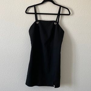Little Black Grommet Dress NBD